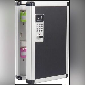 NWOT **READ** Key Organizer Lock Box With Combination Lock, Key Box Wall Mount